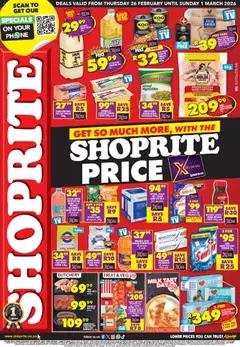 Preview of Shoprite flyer valid from 26/02/2026