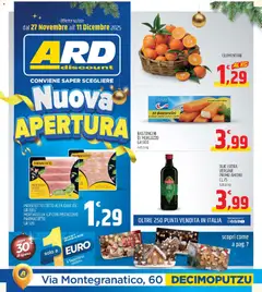 Anteprima dell'opuscolo Volantino Decimoputzu dal negozio ARD Discount valido da 26/11/2025