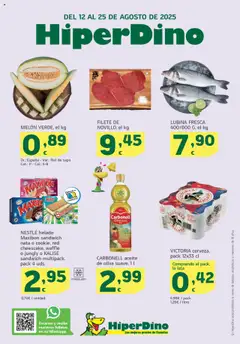 Vista previa del folleto de la tienda HiperDino válido desde el 12/08/2025 