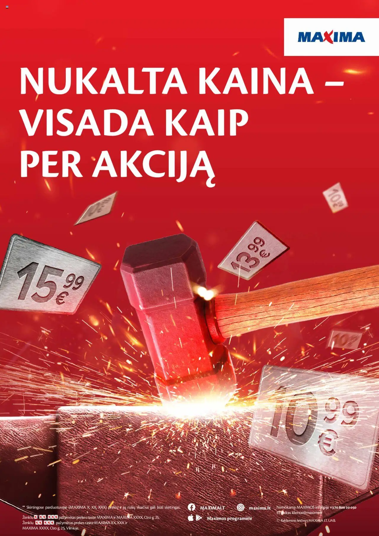 MAXIMA leidinys galioja nuo 2025.07.08 – puslapio numeris 1