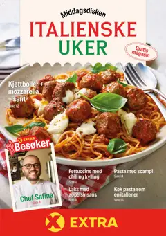 Forhåndsvis Italienske Uker fra butikk Coop Extra gyldig fra 04/09/2025