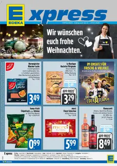 Vorschau von dem Prospekt des Geschäftes Edeka, gültig ab dem 21.12.2025