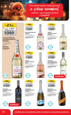 Auchan - Akciós újság Auchan megtekintése, amely érvényes 2025.11.06.-től | Oldal: 30