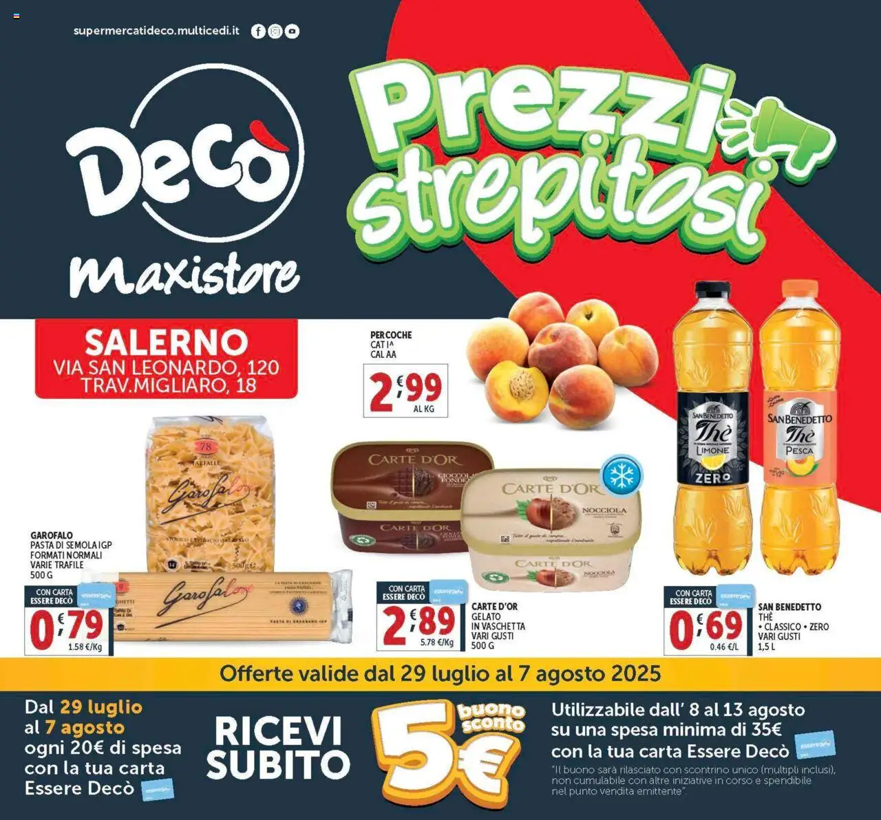 Volantino Decò valido da 29/07/2025 numero di pagina 1