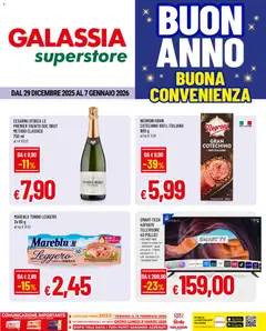 Anteprima dell'opuscolo Volantino Superstore dal negozio Galassia valido da 29/12/2025