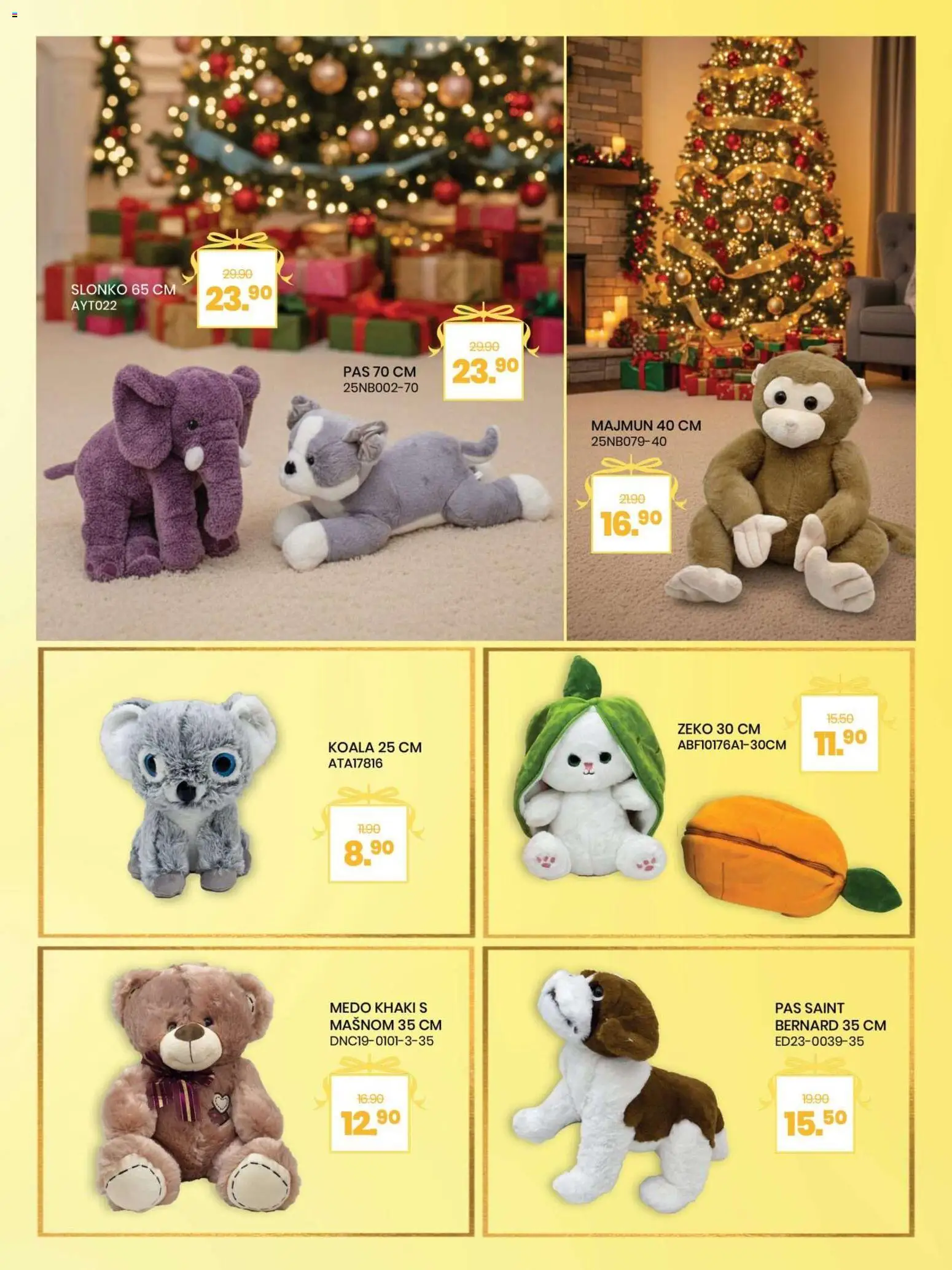 Pregled letka Čarobni svijet igračaka trgovine FIS vrijedi od 2025.12.01