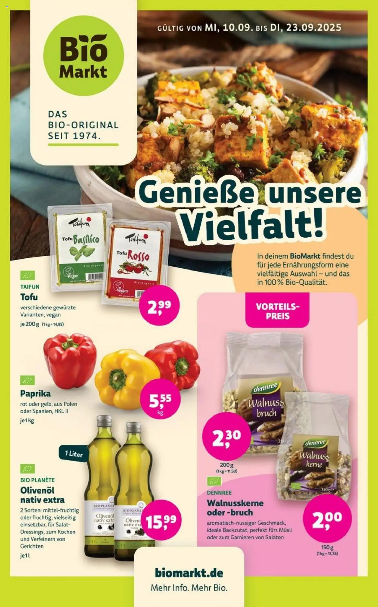 Denns BioMarkt Angebote (vom 10.09.2025 - 23.09.2025)