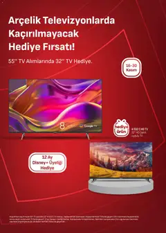 Arçelik Katalog 16.11.2025 - Broşürünün önizlemesi | Strana: 91