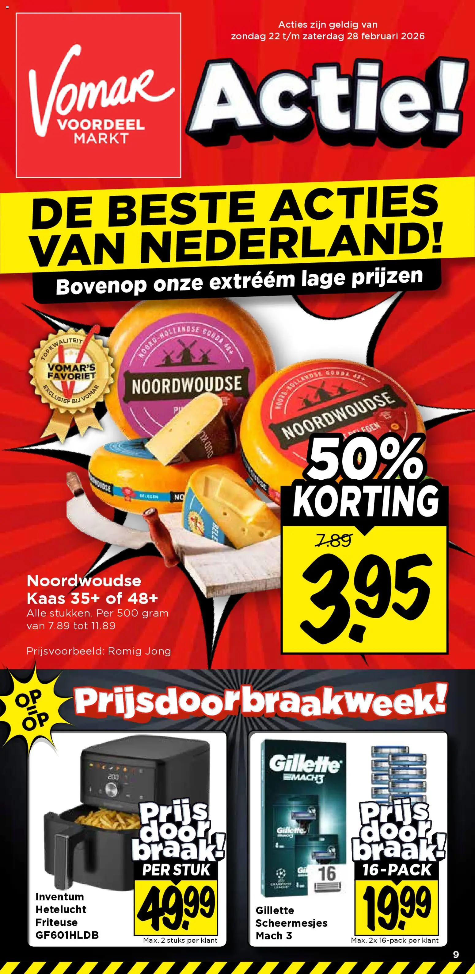 Voorbeeld van Folder van winkel Vomar geldig vanaf 22-02-2026