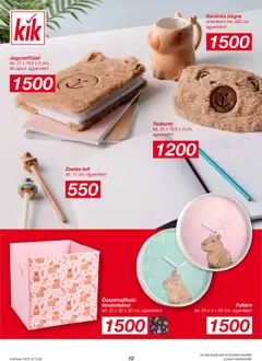 Kik - Akciós újság Kik megtekintése, amely érvényes 2025.10.13.-től | Oldal: 10