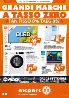 Anteprima dell'opuscolo Volantino Piscopo - Napoli dal negozio Expert valido da 25/09/2025