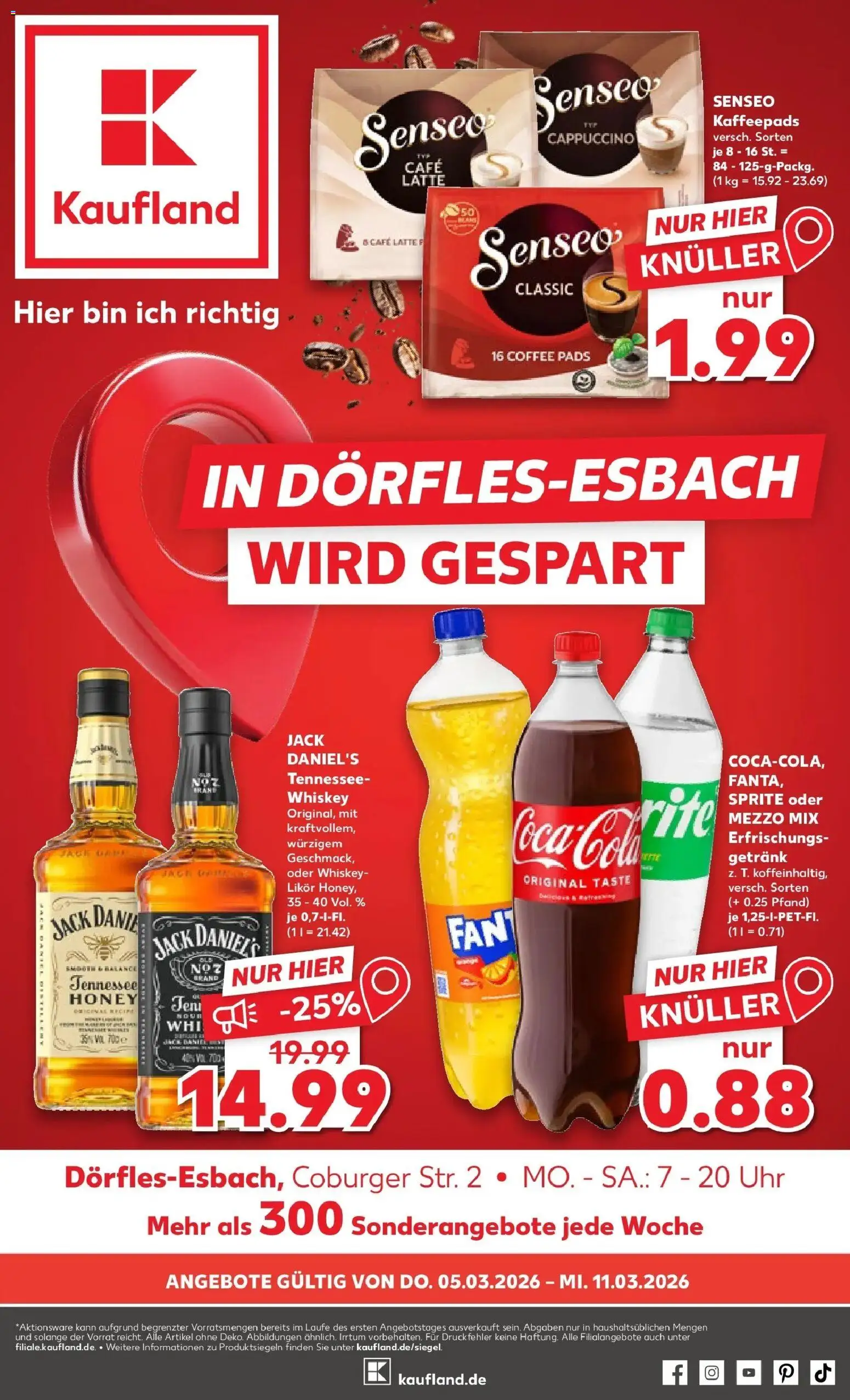 Vorschau von dem Prospekt des Geschäftes Kaufland, gültig ab dem 05.03.2026