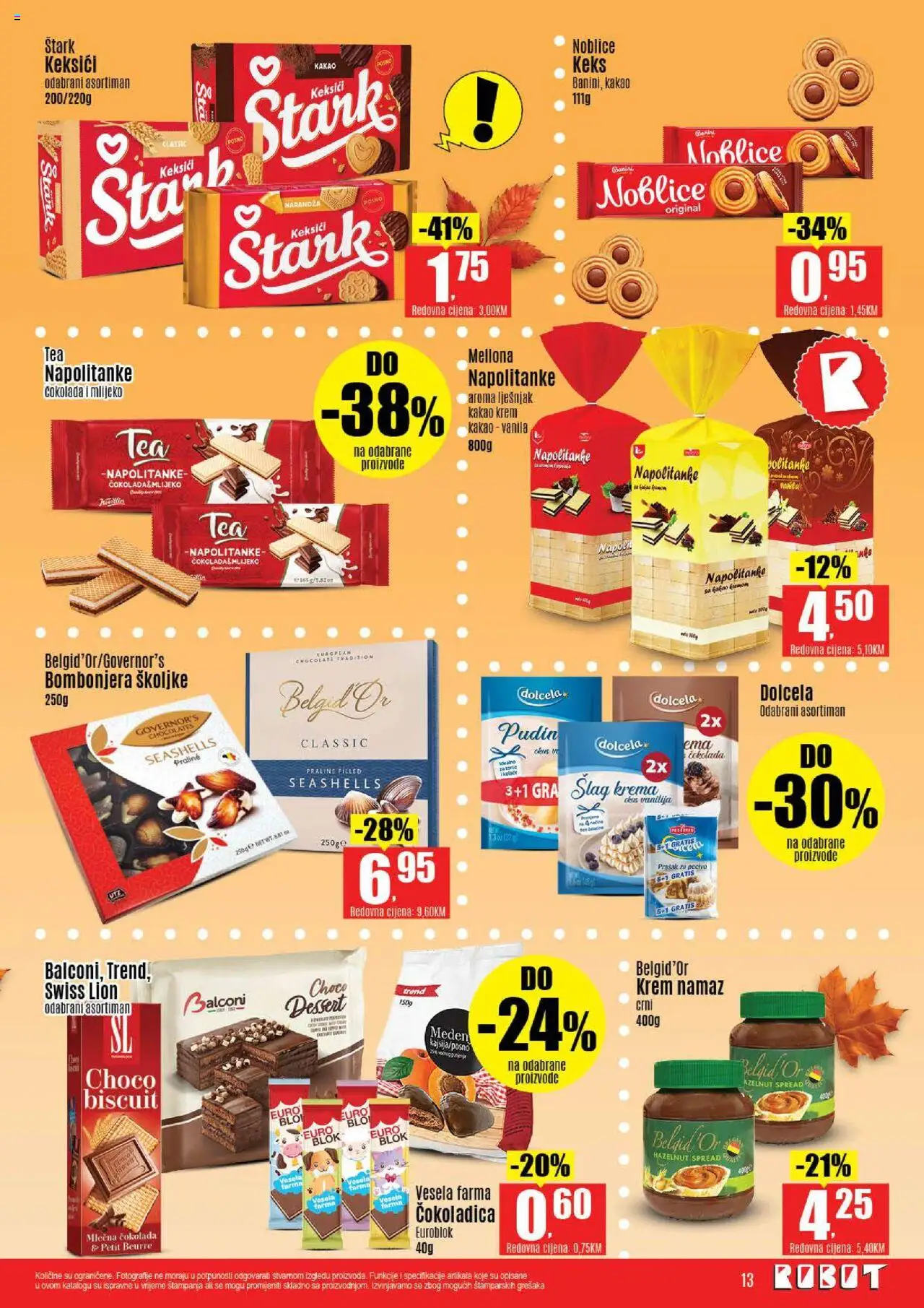 Pregled letka Katalog trgovine Robot vrijedi od 2025.10.20