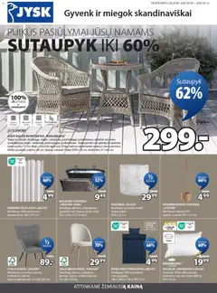 JYSK parduotuvės leidinio JYSK leidinys galiojančio nuo 2026.03.03 peržiūra