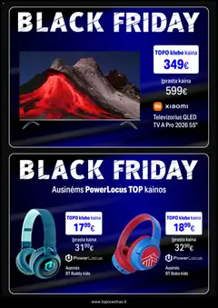 TOPOcentras parduotuvės leidinio Black Friday galiojančio nuo 2025.11.13 peržiūra | puslapis: 5