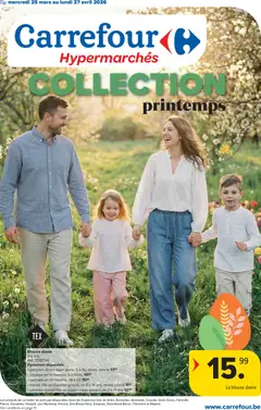 Voorbeeld van Carrefour Publicité van winkel Carrefour geldig vanaf 25/03/2026