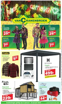 Voorbeeld van Folder van winkel Van Cranenbroek geldig vanaf 12-01-2026