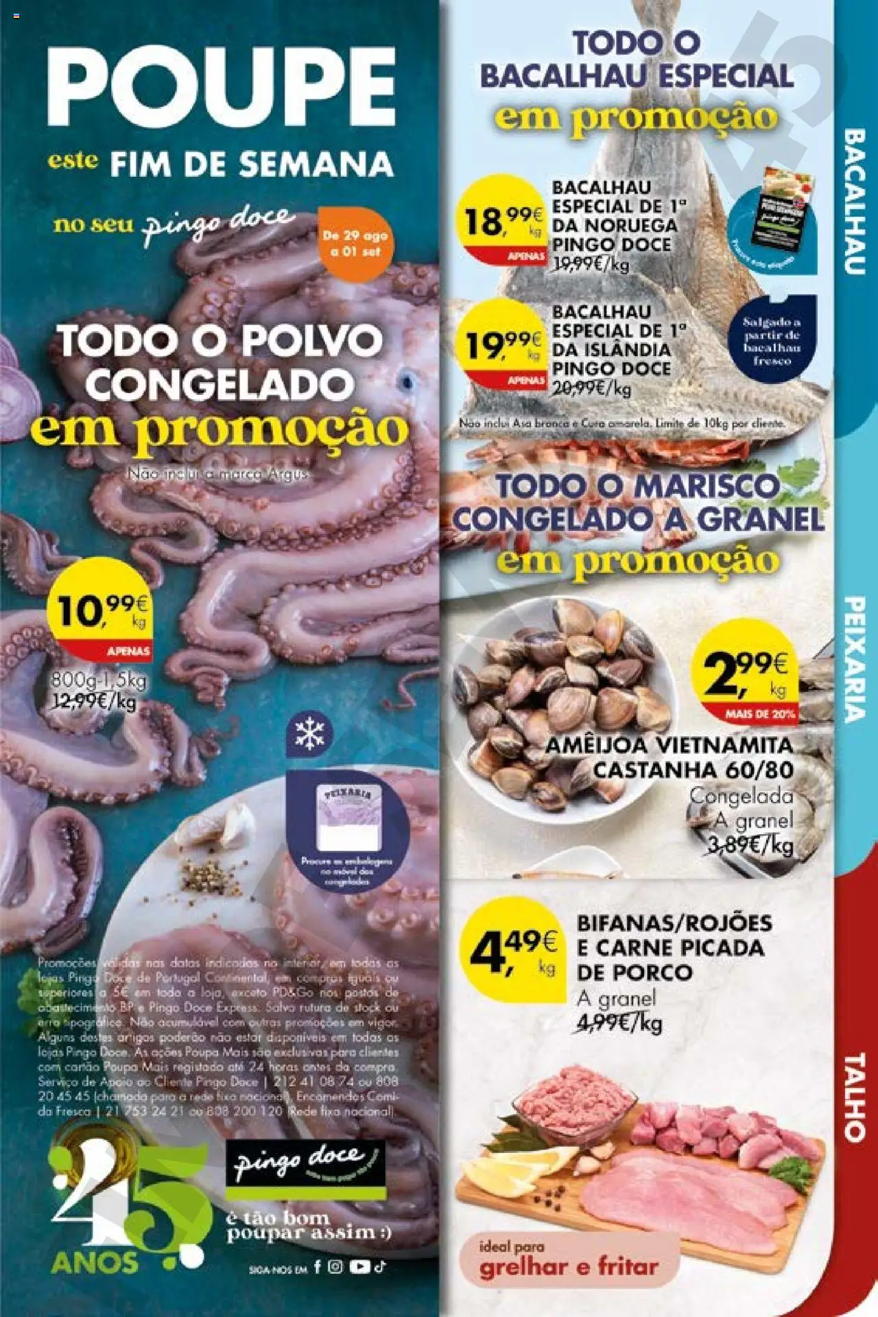 Pingo Doce Folheto de 29/08/2025 - catálogo esta semana - página 1