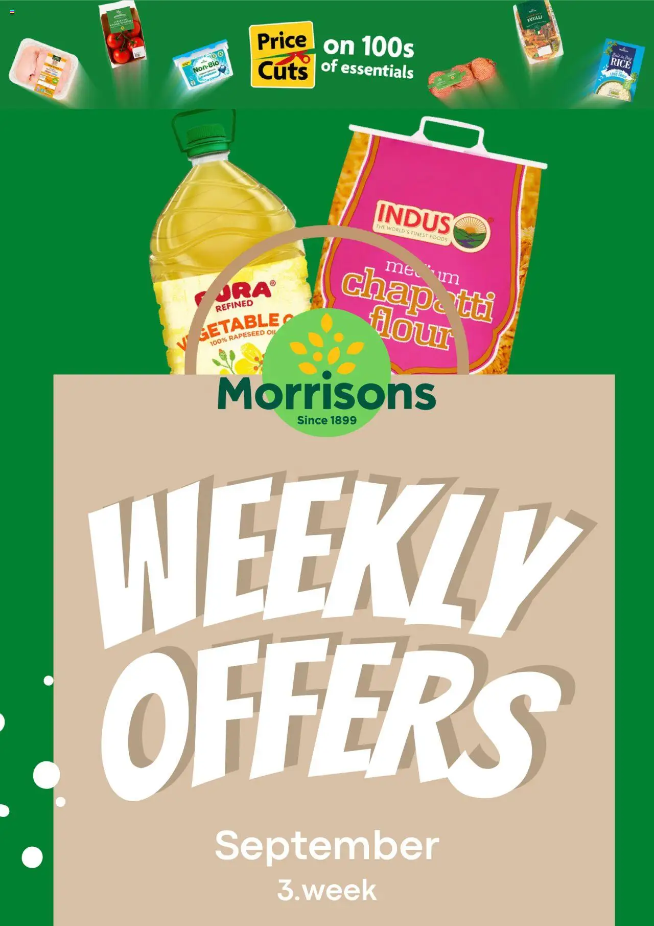 Morrisons shop Weekly offers valid from 15/09/2025 - Page number 1