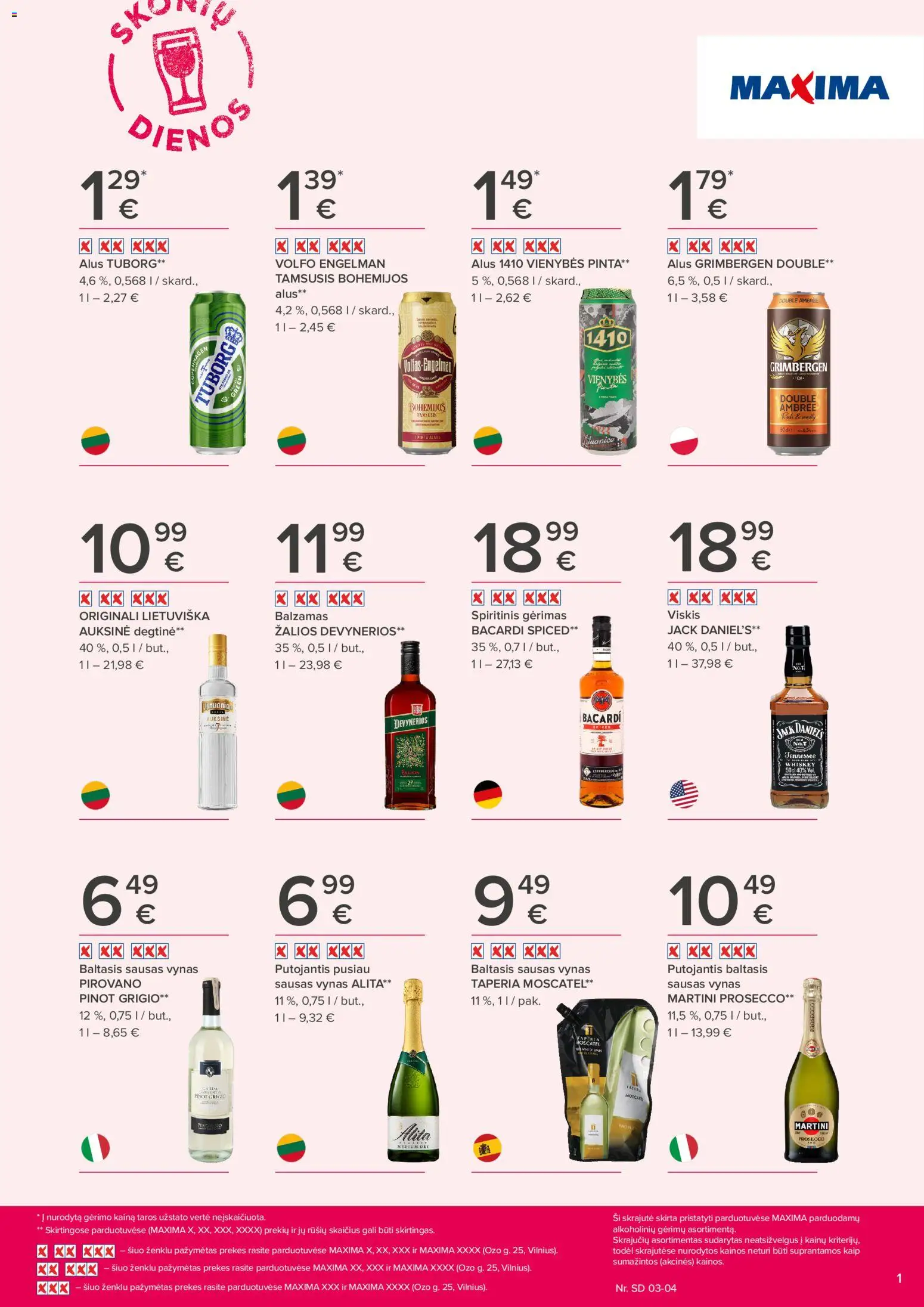 MAXIMA parduotuvės leidinio Leidinys - galiojančio nuo 2026.02.19 peržiūra