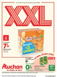 Prévisualisation de Auchan - Promos XXL du magasin Auchan formulaire valide 31/03/2026