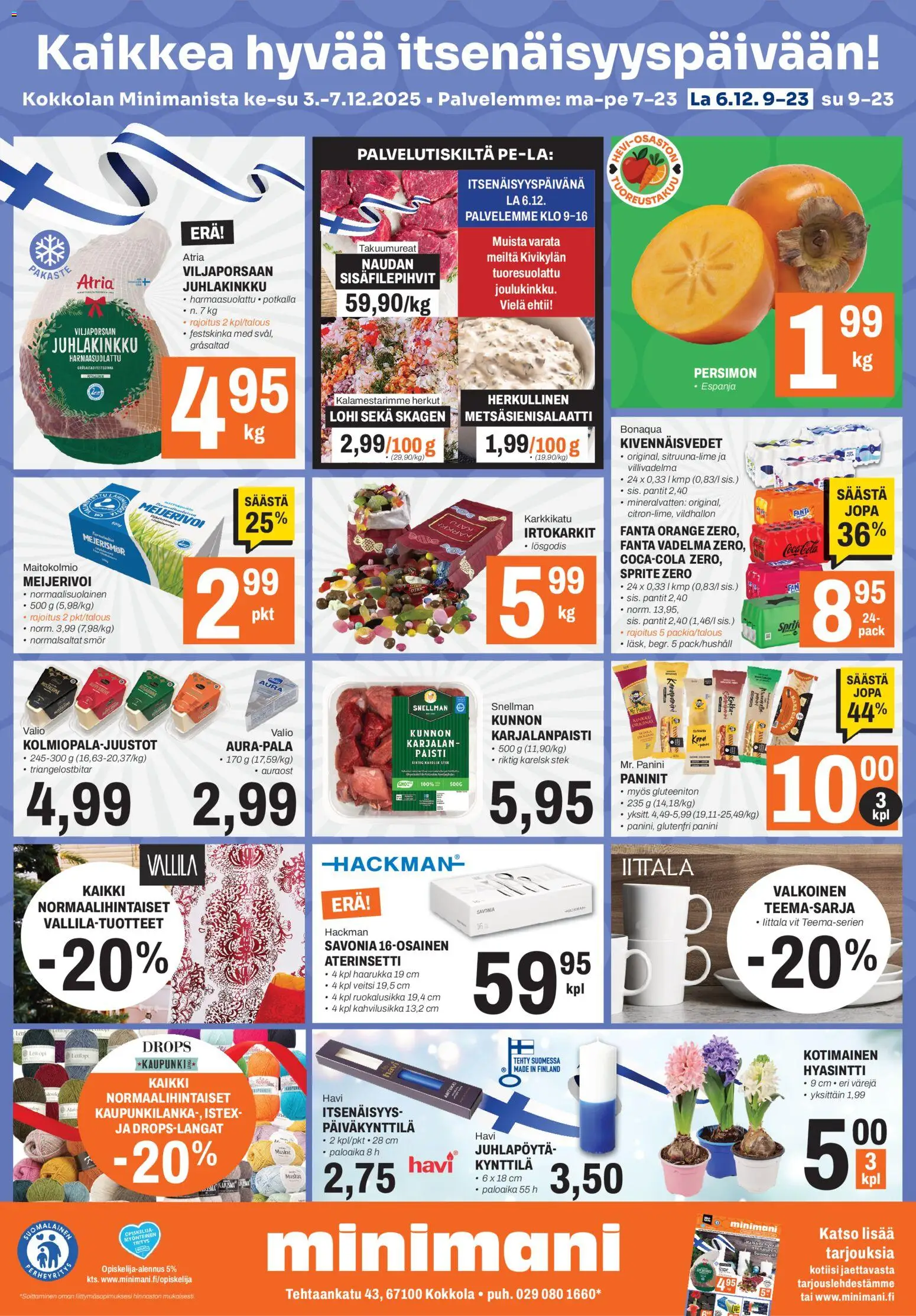 Kaupan Minimani Tarjoukset - Kokkola esikatselu, voimassa 03/12/2025