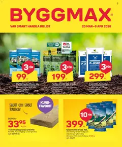 Förhandsgranska reklamblad ByggMax erbjudanden från butik ByggMax gäller från 19/03/2026