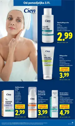 Pregled letka Katalog trgovine Lidl vrijedi od 03.11.2025 | Stranica: 15