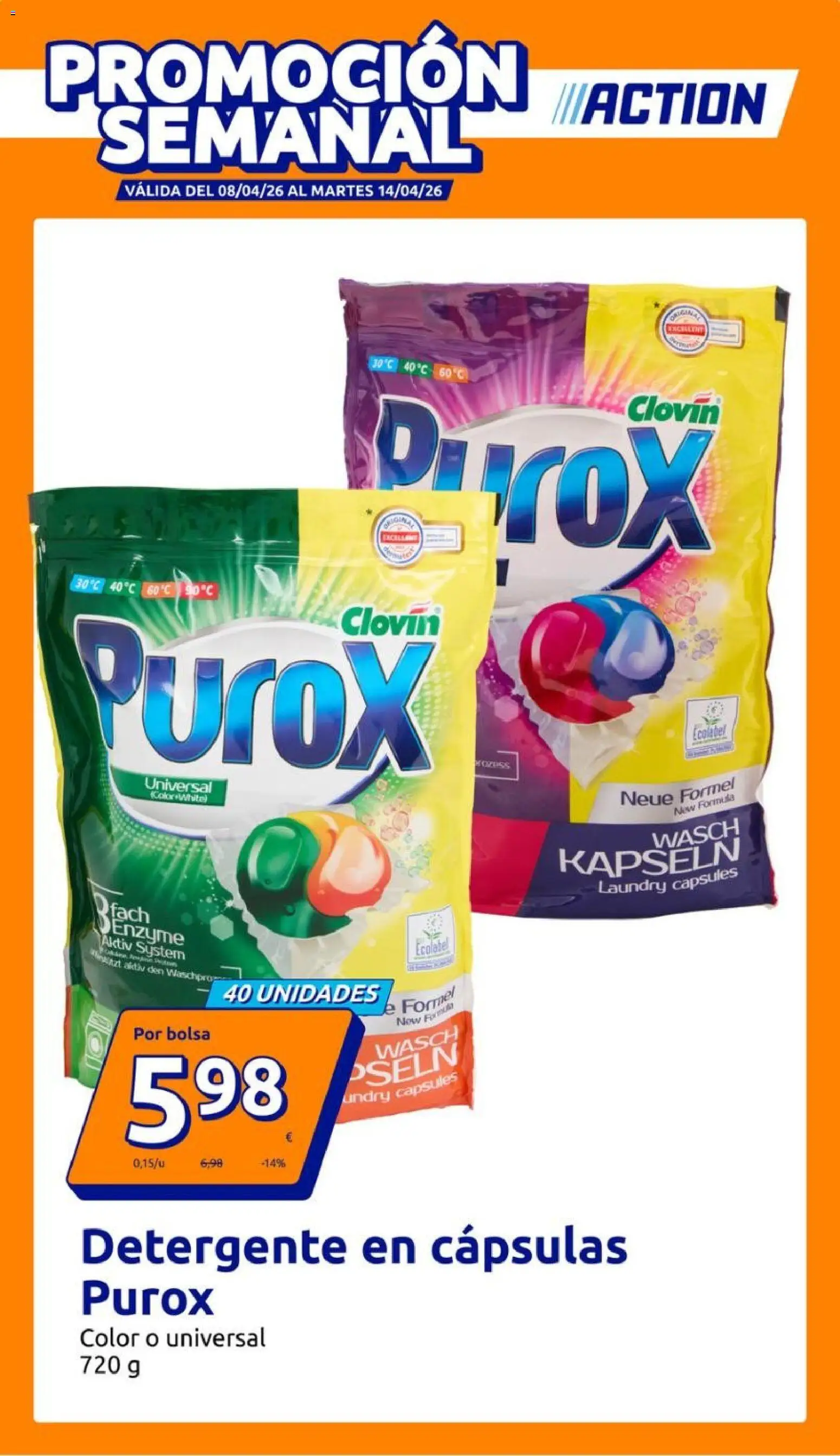 Vista previa del folleto de la tienda Action válido desde el 08/04/2026 