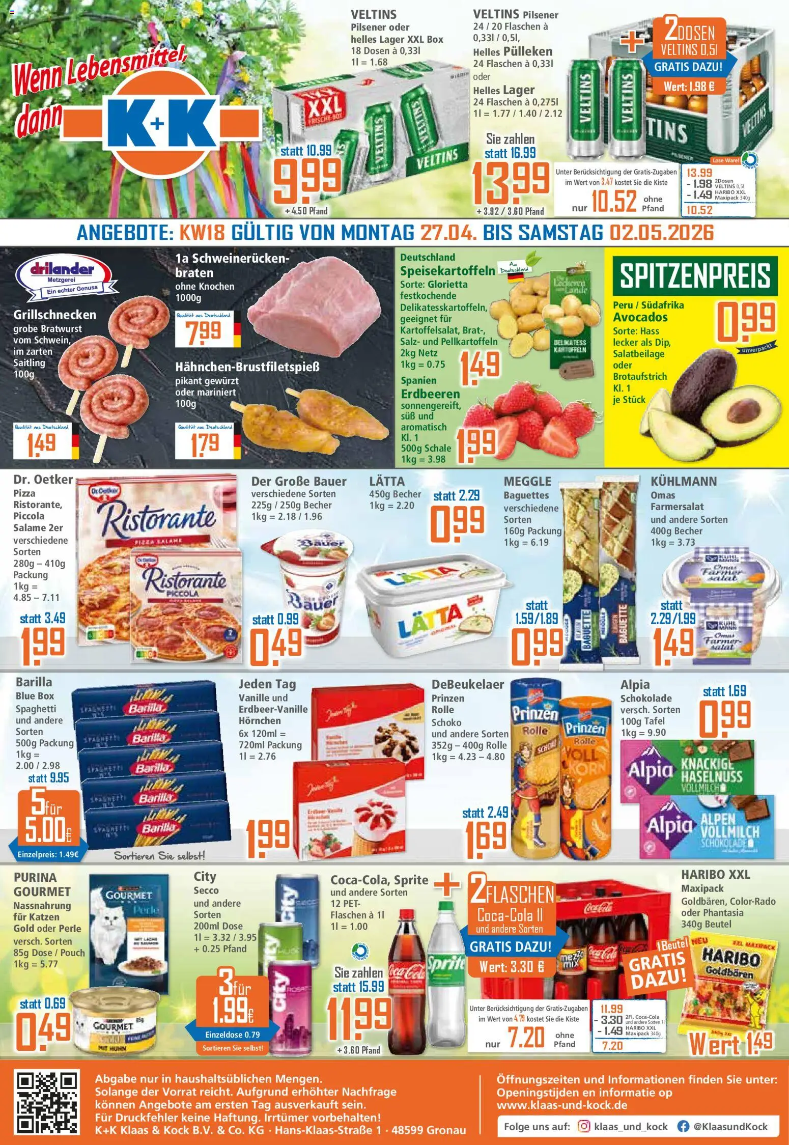 Vorschau von dem Prospekt des Geschäftes Klaas & Kock, gültig ab dem 27.04.2026
