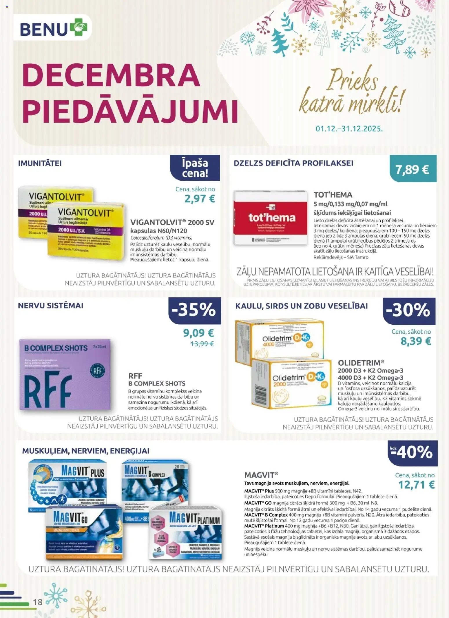 Skatīt BENU akciju bukletu, derīgs no 2025.12.01