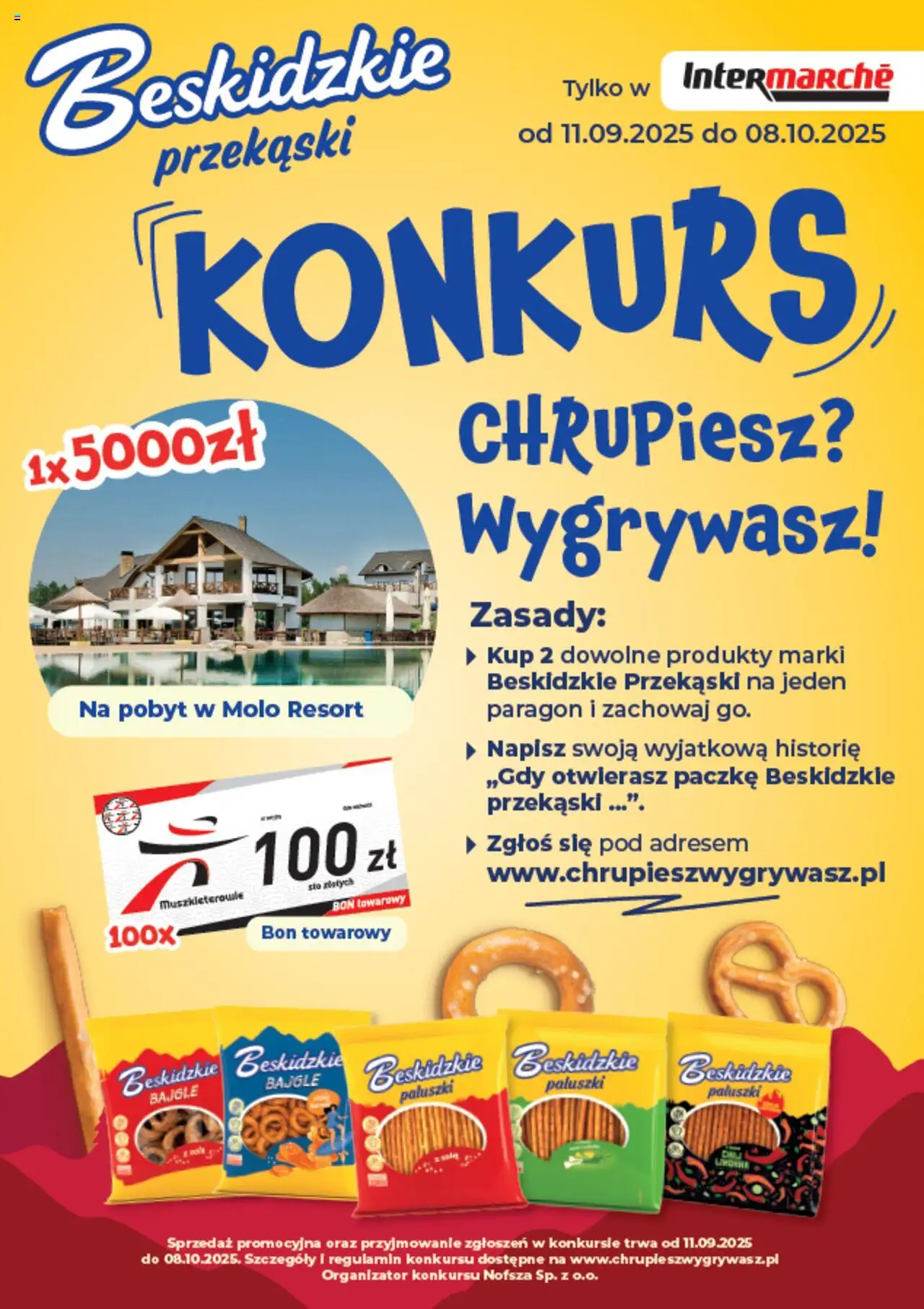Intermarche Konkurs - Chrupiesz? Wygrywasz! od 11.09.2025 - Nowa Gazetka - Numer strony 1