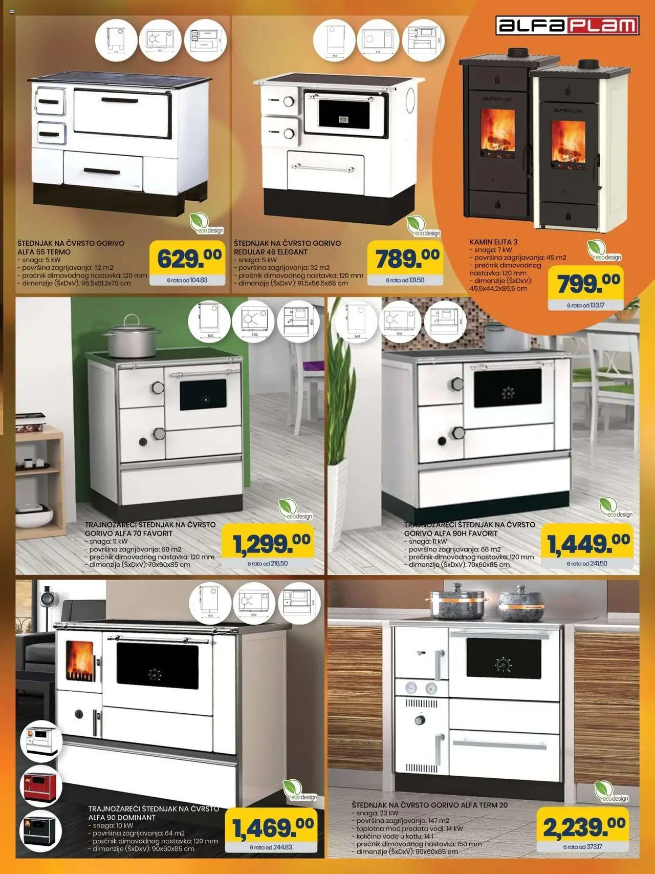 Pregled letka Katalog Sve za toplinu vašega doma trgovine FIS vrijedi od 2025.10.10