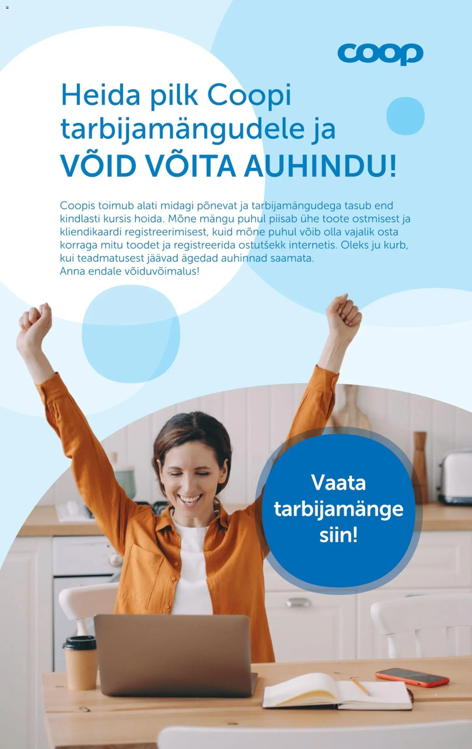 Coop kliendilehe eelvaade alates 2026.01.06