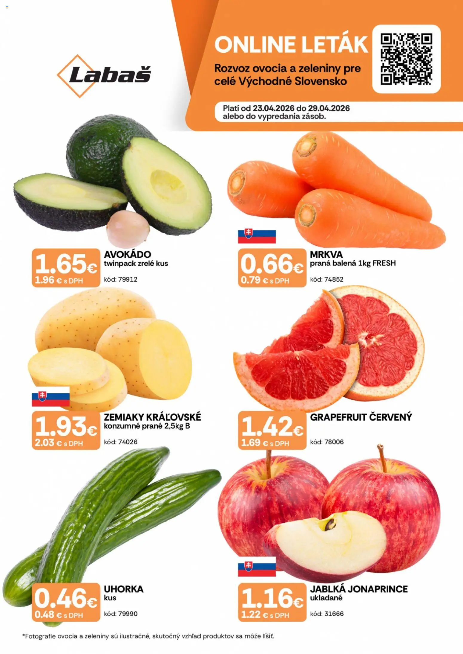 Náhľad Labaš letáku platného od 23.04.2026