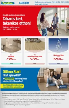 Praktiker - Akciós újság Praktiker megtekintése, amely érvényes 2025.09.04.-től