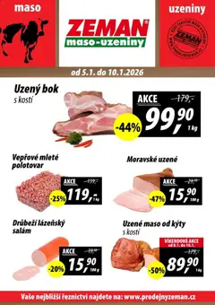 Náhled nabídky: Prodejny Zeman Leták - Plzeň platný od 05.01.2026