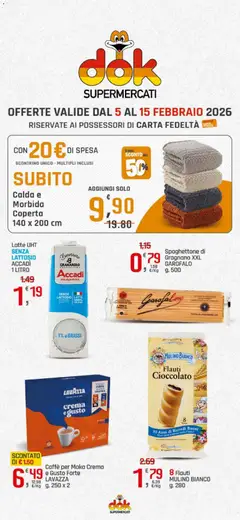 Anteprima dell'opuscolo Volantino Calabria dal negozio DOK valido da 05/02/2026