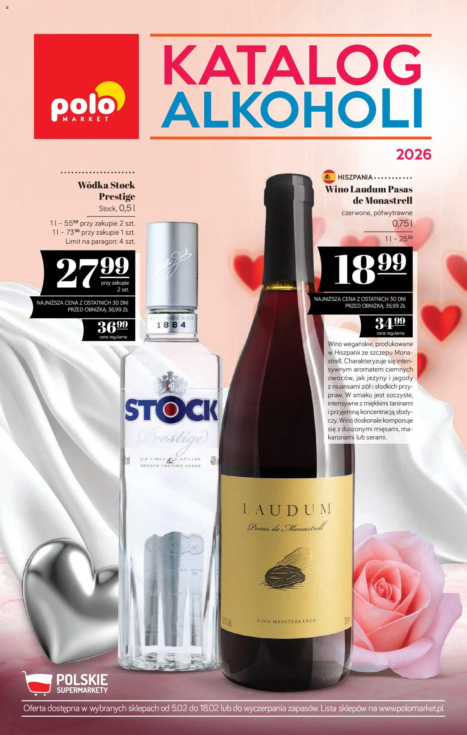 Pogląd gazetki "Katalog Alkoholi" ze sklepu POLOmarket ważnej od 05.02.2026