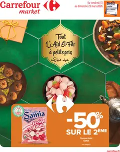 Prévisualisation de Carrefour Market Aïd el fitr du magasin Carrefour Market formulaire valide 13/03/2026