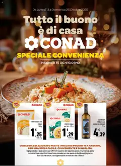 Anteprima dell'opuscolo Volantino Speciale Convenienza dal negozio Spazio Conad valido da 13/10/2025