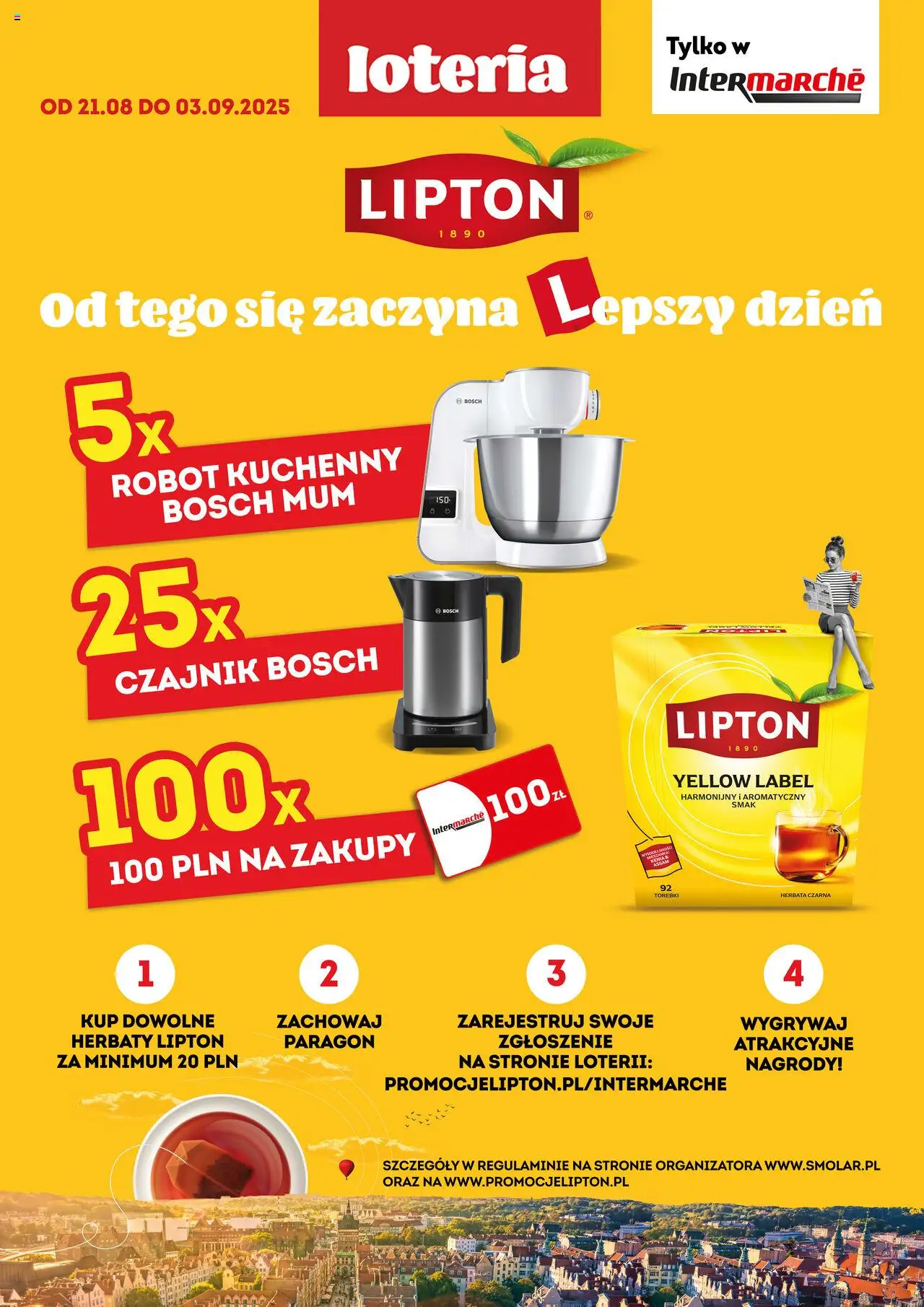 Intermarche Konkurs - Od tego się zaczyna lepszy dzień od 21.08.2025 - Nowa Gazetka - Numer strony 1