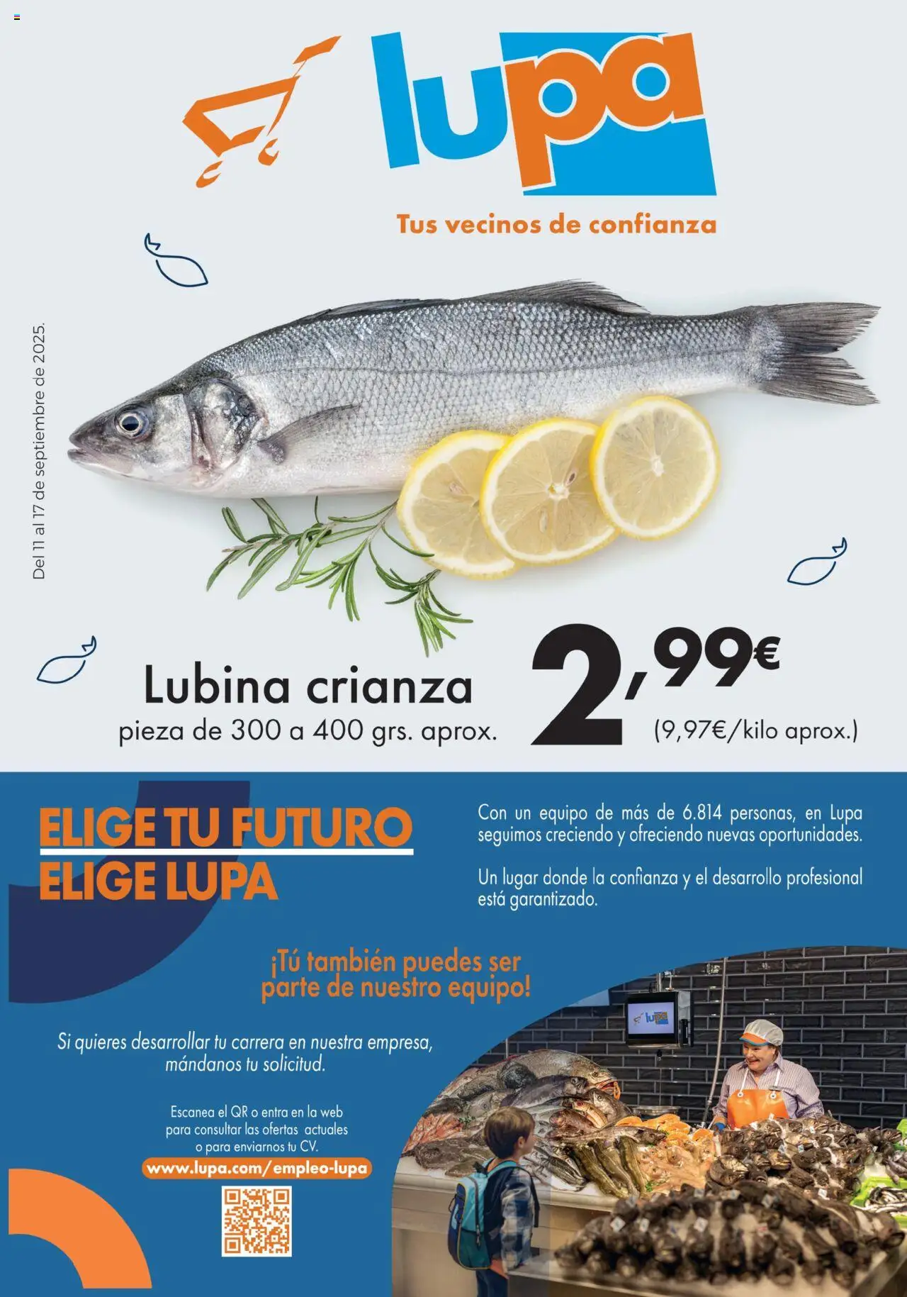Lupa Supermercados Folleto > 11/09 - 17/09/2025 > Ofertas
