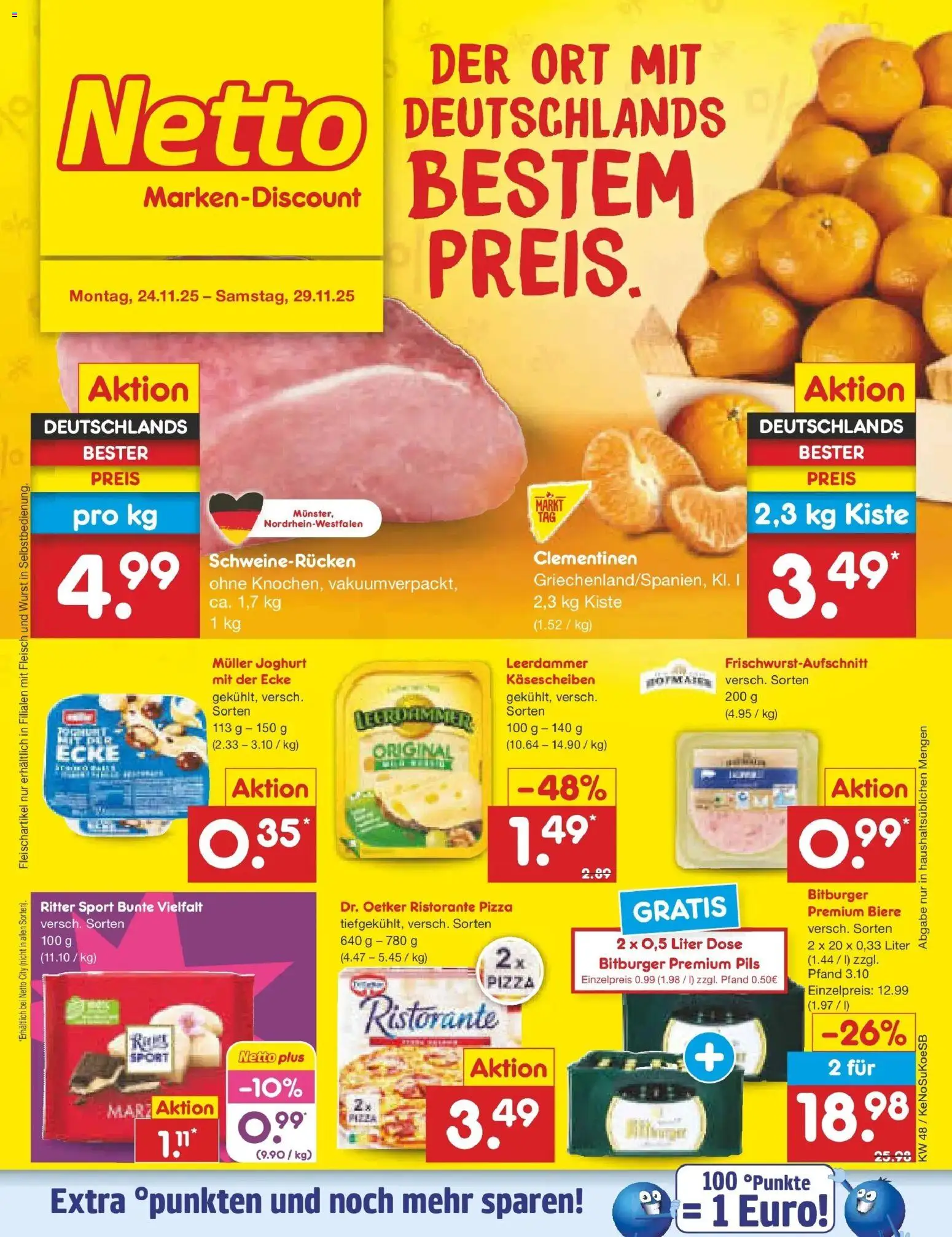 Vorschau von dem Prospekt des Geschäftes Netto Marken-Discount, gültig ab dem 24.11.2025