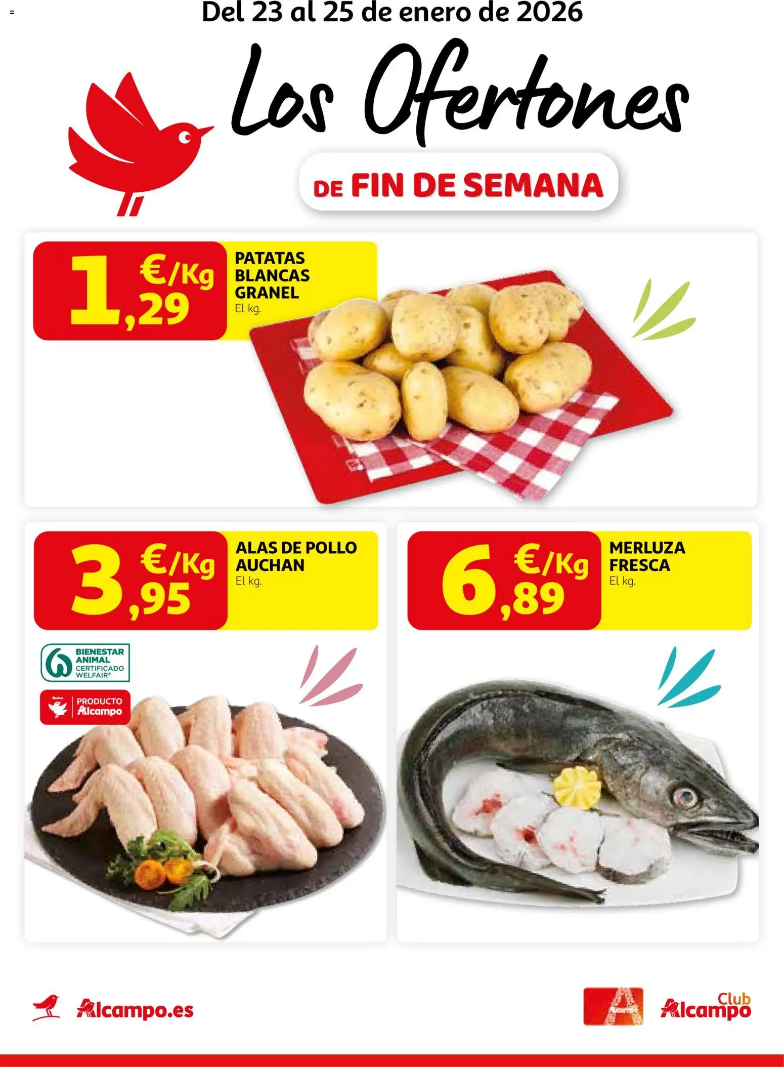 Vista previa del folleto de la tienda Alcampo válido desde el 23/01/2026 
