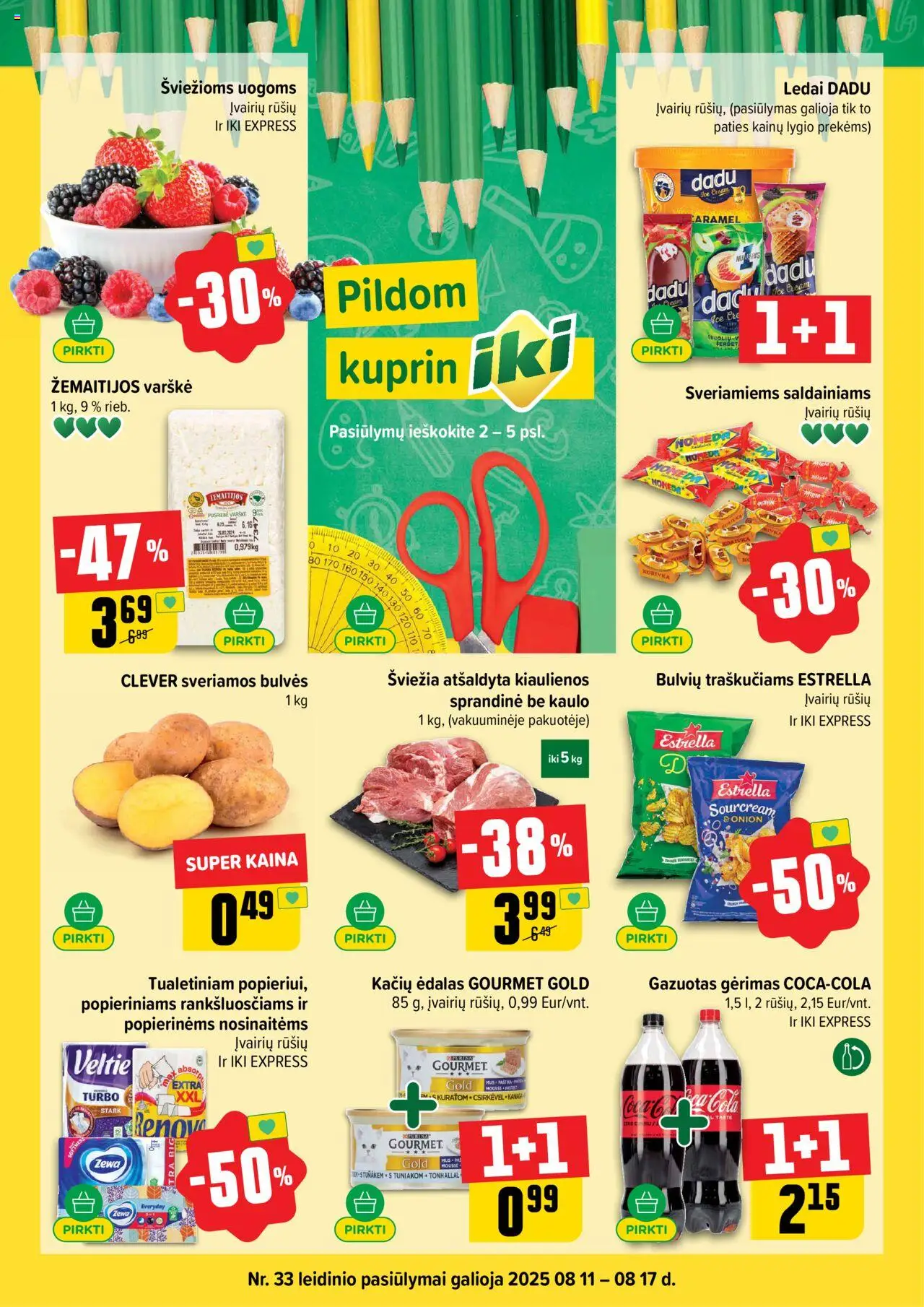 IKI leidinys galioja nuo 2025.08.11 – puslapio numeris 1