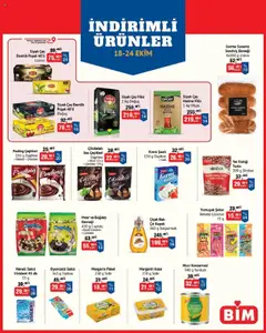 BİM İndirimli Ürünler 18.10.2025 - Broşürünün önizlemesi
