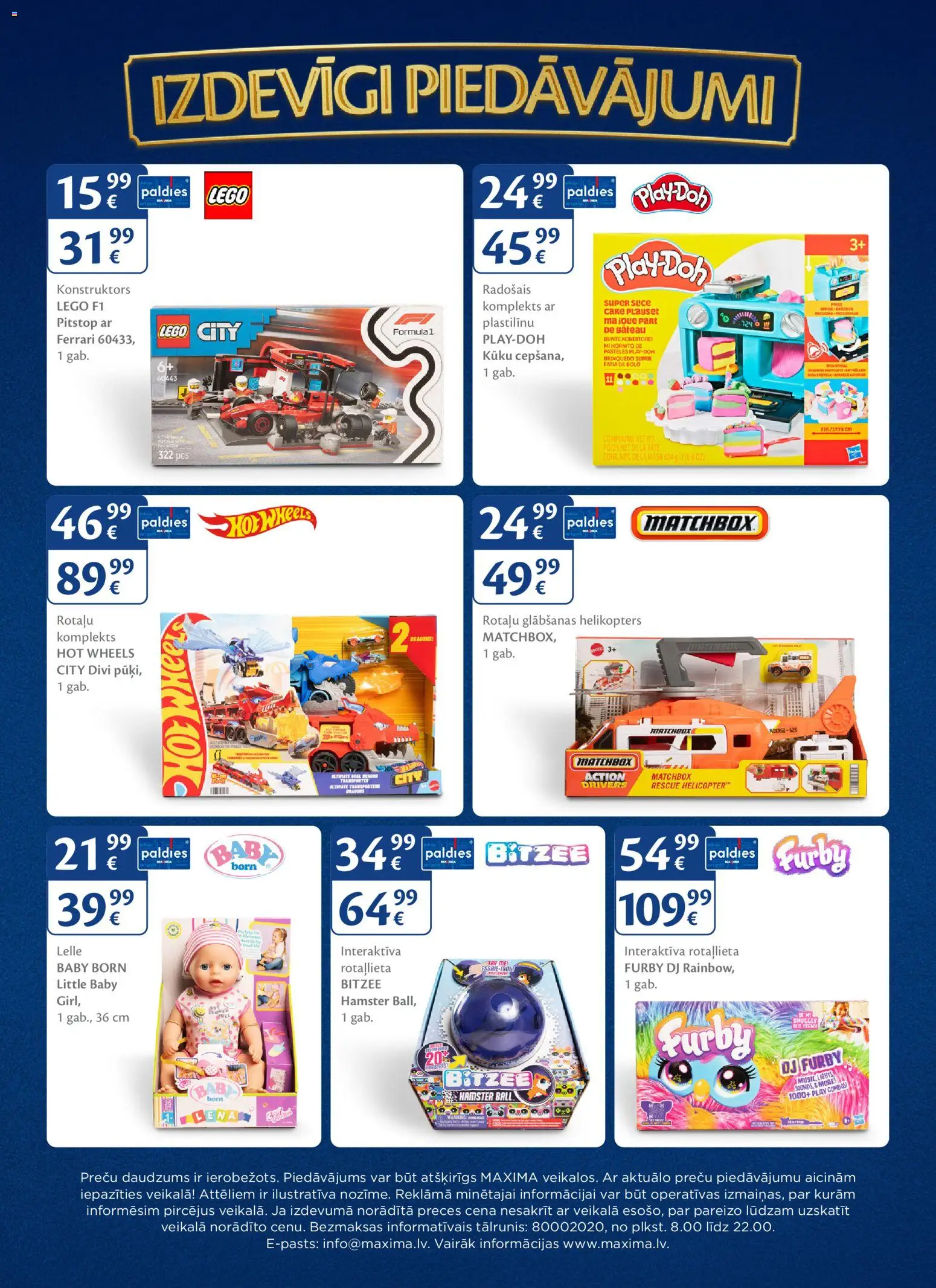 Skatīt Maxima akciju bukletu, derīgs no 2025.11.13