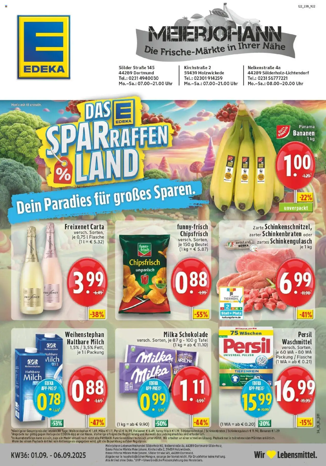 EDEKA Prospekt ab 01.09.2025 - Prospekt Dortmund Online