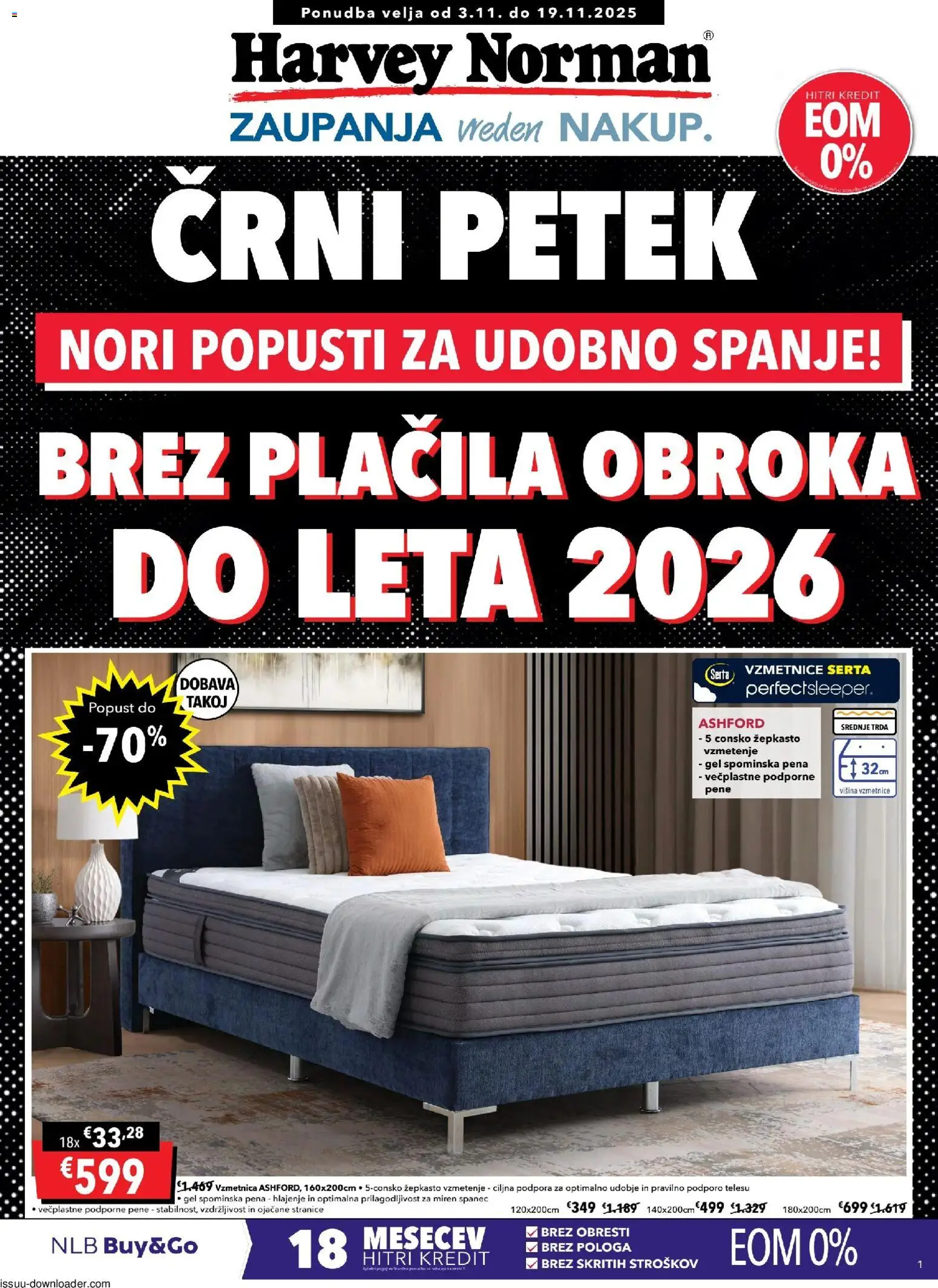 Predogled kataloga iz trgovine Harvey Norman veljaven od 03.11.2025
